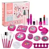 Brinquedos de Brincar para Crianças Bolsa de Vestir Caixa de Presente de Joias kit Cosméticos Simulação Brinquedos para Meninas 7-10 Anos