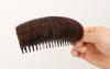 Peine para el cabello sin almohadilla interior, flequillo, almohadilla para el cabello esponjosa, pinza para el cabello, almohadilla para el cabello, raíz del cabello, peine para el cabello, peluca de cabello