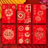 2027 Ano do Carneiro Envelope Vermelho Novo Estilo Criativo Desenho Animado Carneiro Zodíaco Festival da Primavera Envelope de Dinheiro da Sorte Presente de Ano Novo Dinheiro Pequena Bolsa de Envelope Vermelho