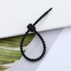 Llavero de cinta de silicona colorida, cuerda para llavero, cinta para muñeca DIY, cordón para juguete, cable para audífonos, cinta para almacenamiento y organización de cable de datos