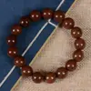 Directo de fábrica natural seda fina sándalo pulsera de mano cuentas de Buda Wen juego pulsera puesto puesto en vivo suministro generación cabello
