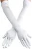 Guantes de Satín, Guantes de Satín Largos para Vestido, Guantes de Baile para Boda y Performance, Accesorios de Ropa, Guantes de Baile