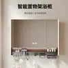 Gabinete de Baño de Madera Maciza Estilo Medieval con Cajones Dobles y Amplio Espacio de Almacenamiento, Lavabo Cerámico Integrado