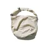 Bolsa de Lona Transfronteriza, Bolso de Hombro de Gran Capacidad, Bolso Cruzado para Mujer Estilo Perezoso Estilo Mori, Bolso Mensajero Casual, Bolsa para Estudiante Hombre