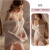 Sexy Fantasia Falso Namorado Camisa Perspectiva Chiffon Camisola High-end Sense Diamond Sling Puro Desejo Pijamas terno Mulheres