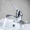 Cuenca de Cobre de Agua de Trigo cabeza de dragón de dos articulaciones cobre shendas lavabo de dos articulaciones grifo de válvula mezcladora de agua fría y caliente de doble orificio de tres orificios