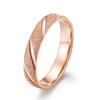 Anillo de Pareja de Acero de Titanio con Perla Biselada Arena TikTok Rojo de Red Día Anillo Estilo Coreano Accesorios de Moda