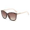 Nuevas gafas de sol de moda simple europea y americana para mujer, elegantes, de moda, gafas transfronterizas, comercio exterior, gafas de sol con montura ojo de gato para mujer