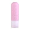 Set de Botellas Dispensadoras de Silicona para Viaje Botella de Viaje Almacenamiento de Champú Tapa Flip-Top Exprimible Portátil Transfronterizo
