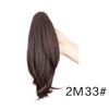 Peluca Cola de Caballo para Mujer Clip de Agarre Corta Rizo Micro Cola de Caballo Falsa Cabello Artificial Cola de Caballo Garra Cola de Caballo Rizada