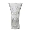 Vaso Decorativo de Vidro de Cristal Espesso transparente hidropônico rico bambu Lírio Estilo Europeu sala de estar arranjo de flores criativo Lírio
