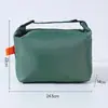 Bolsa Térmica de Folha de Alumínio Espessa, Grande Capacidade, Bolsa de Almoço Portátil de Alta Qualidade, Bolsa Térmica à Prova de Óleo, Bolsa de Almoço Estilo Japonês