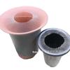 Vaso de flor de orquídea rede protetora pedra de plantio de orquídea rede anti-respingo anti-vazamento tampa de rede anti-vazamento outlet de fábrica Wuhan Hongkai