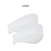 Almohadilla Parlante Plantilla Interior Invisible Almohadilla Media para Mujer Cubierta Biónica Transparente para Pie Almohadilla de Silicona para Talón Plantilla Interna Antideslizante para Aumentar la Altura