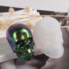 Amapola DIY vela de goteo pegamento calavera pequeña llavero colgante adornos de calavera de Halloween molde de silicona