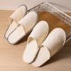 Pantuflas Desechables de Hotel, Engrosadas y Antideslizantes, Hechas de Lino Fino, Adecuadas para Hoteles y Casas de Huéspedes, para Todas las Estaciones, Uso en Casa y Hospitalidad para Huéspedes, Venta al por Mayor y Hechas a Medida