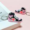 5187# Llavero de zapatilla de baloncesto con simulación tridimensional, tendencia de personalidad, adornos colgantes, actividades promocionales, pequeños regalos al por mayor