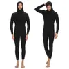 Traje de buceo de una pieza de neopreno de 3 mm para hombre, cálido, con cremallera en la espalda, adecuado para snorkel, buceo profundo, natación en invierno y buceo