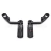 Estribera Universal para Motocicleta Reposapiés Modificado Barandilla Plegable Estribera 1-1/4 en Stock