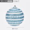 Hilo de perlas de alta calidad bola de Navidad colgante para árbol de Navidad bola pintada suministros para la decoración del ambiente navideño regalos