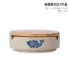 Novo Cinzeiro de Cerâmica Estilo Chinês Caixa de Bitucas para Uso Doméstico Cinzeiro Redondo Retro para Hotel Comercial com Tampa Anti-Cinzas Cinzeiro Redondo para Restaurante