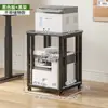Estante de Almacenamiento para Impresora A3 Grande de Escritorio Alta Capacidad de Carga de Pie Multicapa Ajustable Impresora 3D con Ruedas Estante de Almacenamiento Móvil