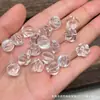 Botón Acompañante de Cristal Blanco Piezoeléctrico Barril Cuentas Dulces de Gelatina Pulsera con Forma Especial Pulsera Collar Accesorios para Joyería DIY