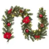 Decorações de Natal Novas Transfronteiriças Criptografia de Natal Vermelha Rattan Decorativo 2,7m Rattan Decorativo de Natal 180cm