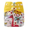 Pañales de tela de bolsillo lavables para bebé, superventas transfronterizos en stock con estampado digital Pocketdia, exclusivamente para suministro transfronterizo