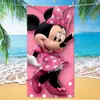Nueva Toalla de Playa Linda de Dibujos Animados Stitch Transfronteriza Dropshipping Microfibra Playa Absorbente Secado Rápido Toalla de Baño
