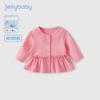 Nueva Colección de Otoño de Jerry Baby: Camisa de Aire Acondicionado para Niñas, Chaqueta Delgada para Niñas Pequeñas, Cárdigan Superior Protector Solar de Otoño para Niñas
