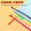 Malla A4 Factura Plástico Archivo Transparente Impermeable Tirador Estudiante Papelería Bolsa de Almacenamiento Bolsa de Archivo con Cremallera