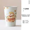 Caneca de Chá Shiba Inu Cinza Caneca de Água Pessoal Cerâmica Grande Capacidade Caneca de Chá de Escritório de Alta Qualidade