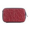 Bolsa de Embreagem com Estampa Floral Bolsa de Armazenamento para Cosméticos Textura Casual de Viagem Bolsa Transversal Bolsa para Batom Celular Bolsa de Cosméticos