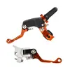 Manija Plegable Anticaída para Motocicleta Todoterreno Manija de Embrague Hengjian Ktm Huayang T4 Boswell Cqr Crf Manija de Freno