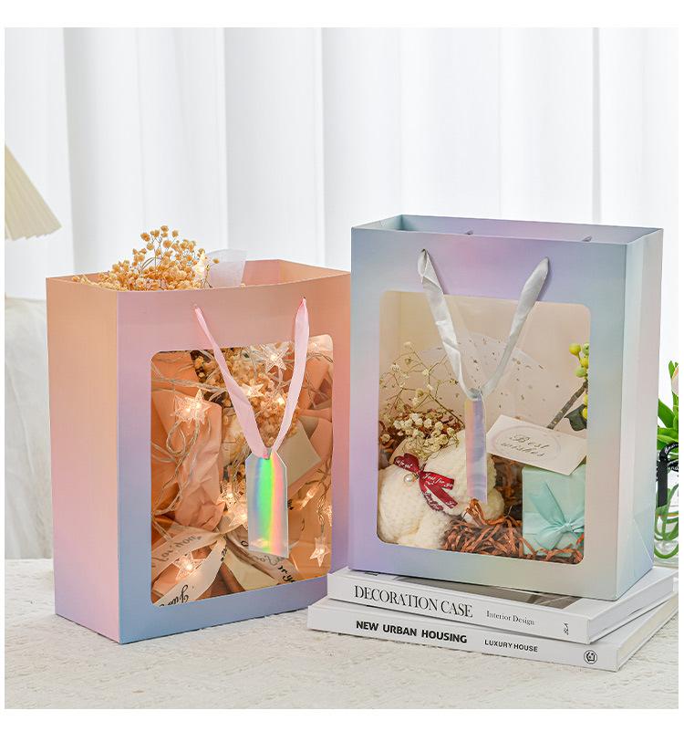 鲜花包装袋橱窗礼袋