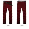 Pantalones Casuales para Hombre Primavera y Otoño Delgados Cortos Estilo Coreano Modernos Ajustados Cónicos Versátiles Negros Pantalones Largos para Hombre en Stock