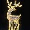 Led Bola con Forma de Animal Ciervo Boceto Iluminación de Paisaje Espectáculo de Luces Navideñas Plaza Césped Luz de Exhibición de Belleza Festival