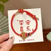 Pulsera Trenzada para el Festival del Bote del Dragón, Pulsera Ajustable para el Año de Nacimiento, Artículo al por Mayor para Mujer, Se Puede Ensartar con Cuentas, Simple y de Lujo Ligero, Pulsera de Cuerda Multicolor