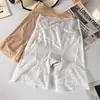 Shorts de Segurança de Renda de 5 Minutos para Mulheres, Leggings Anti-Exposição Dois em Um, Tamanho Grande para Mulheres Curvas, Shorts de Segurança de Modal de 100kg para o Verão