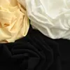 Camiseta de Manga Larga con Parches en Hombros, Algodón Copo de Nieve para Mujer, Corte Regular, Textura de Algodón Grueso Multicolor, Camiseta Básica de Cuello Redondo, Estilo Primavera y Otoño, En Stock