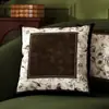 Cojín de Almohada para Sofá Estilo Retro Americano 2026 Nuevo Funda de Almohada Extraíble Lavable Almohadilla para Respaldo de Ventana Saliente de Dormitorio