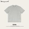 Camiseta Pesada de Algodón Estilo Americano 2026 Verano para Adolescentes, Marca de Moda High Street, Corte Holgado, Color Sólido, Manga Corta Casual Deportiva para Hombre