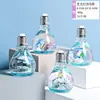 Popular en Douyin Decoraciones de Reloj de Arena Flotante de Dibujos Animados Marinos Calabaza Coche Creativo Pluma de Goteo de Aceite Inserto Juguete de Arena Movediza Líquida