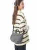 Yuezi Moda Estilo Japonés Casual Bolso Cruzado Pequeño Bolso Tote Unisex Bolso de Mano Elegante Bolso Portátil para Exteriores para Teléfono