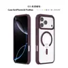 Funda Magnética Transparente para Teléfono Apple 17 con Protección Anti-Caídas en las Cuatro Esquinas, Funda Protectora para iPhone 18 Pro Max Venta al por Mayor