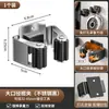 Soporte para Mopa de Acero Inoxidable sin Taladro Transfronterizo Clip para Herramientas Montado en Pared Clip para Escoba Mopa Estante de Almacenamiento Adhesivo Fuerte