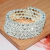 Boda nuevo pulsera de brazo de strass AB para actuación en escenario Negro Pistola Diamante Cristal adornos para mano accesorios al por mayor 1035