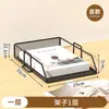 Portaarchivos de Metal Estante de Almacenamiento para Escritorio de Oficina Organizador de Archivos Caja para Archivos Estante de Almacenamiento de Archivos de Hierro Almacenamiento Vertical