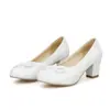 Zapatos bonitos de tacón bajo y grueso una generación de JGB2020N0012013